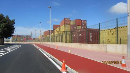 Muelle del Puerto de Cartagena (Murcia)