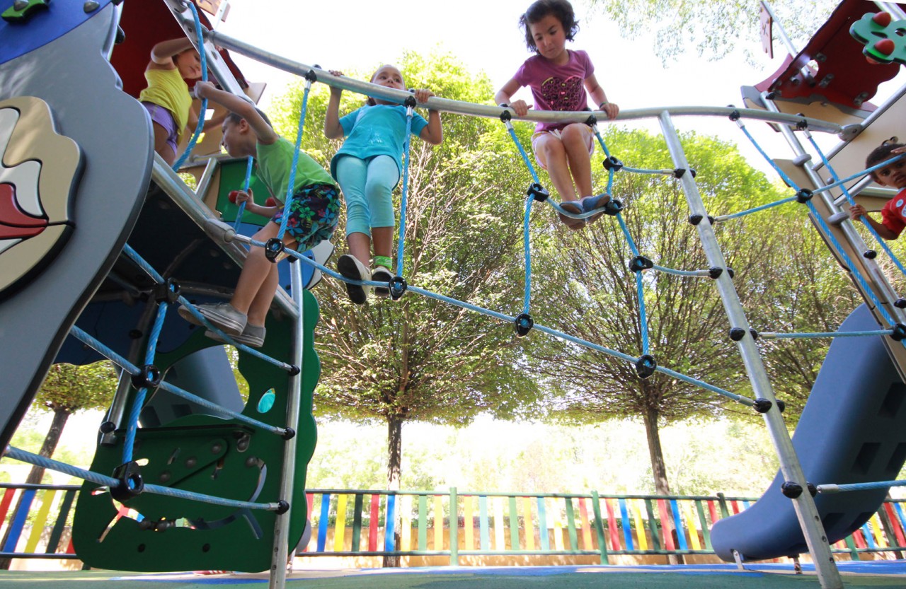 Parques infantiles de Global Grass, originalidad y seguridad ante todo