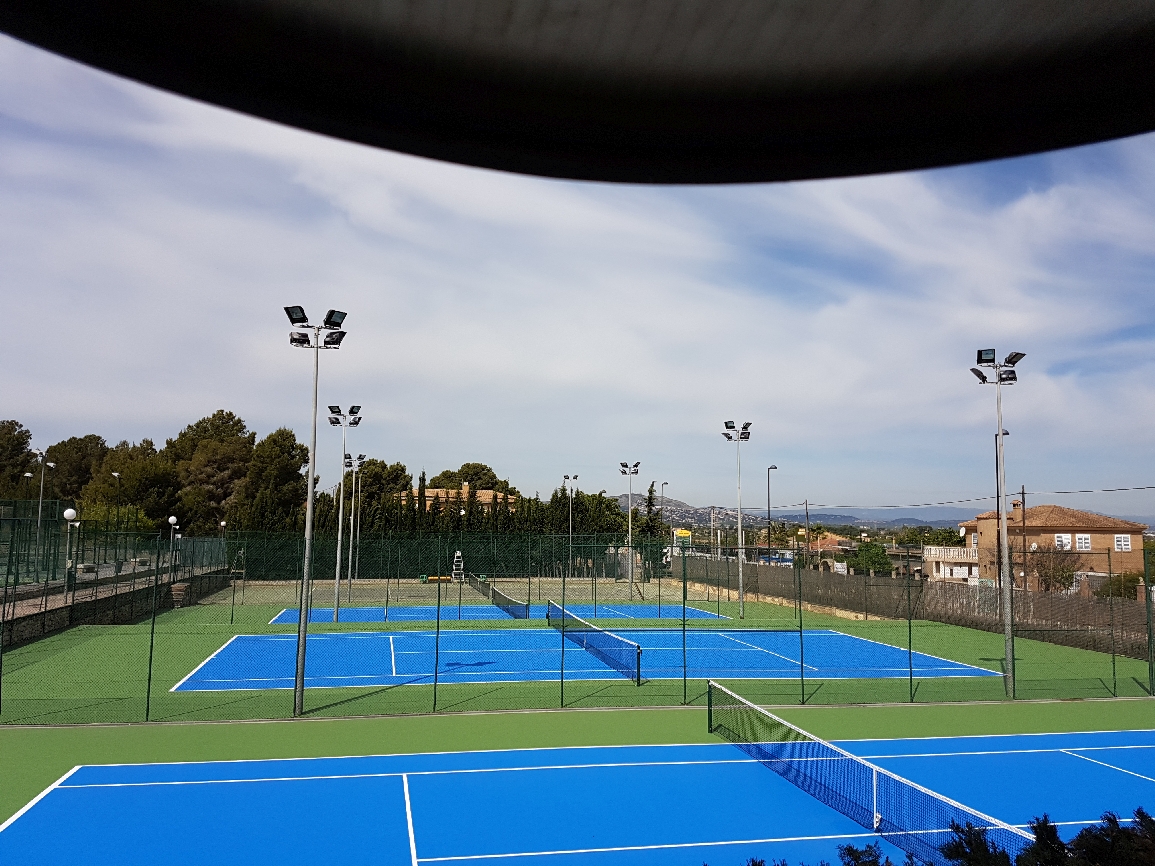 3 Pistas Tenislife en Polideportivo Anabel Medina en Torrente