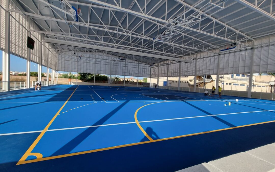 PABELLÓN AYTO. DE ALGEMESÍ SISTEMA COMPOFLEX OUTDOOR 1.600M2