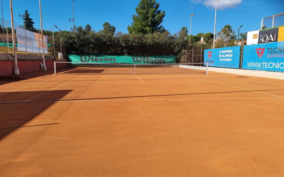 2 PISTAS TIERRA BATIDA MASTER CLAY PARA TENIS FOCUS ACADEMY