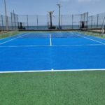 PISTA TENIS DE HORMIGÓN POROSO EN AYTO. DE ALBORAYA