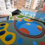 COLEGIO MERCURIO VALENCIA PATIO DE DISEÑO