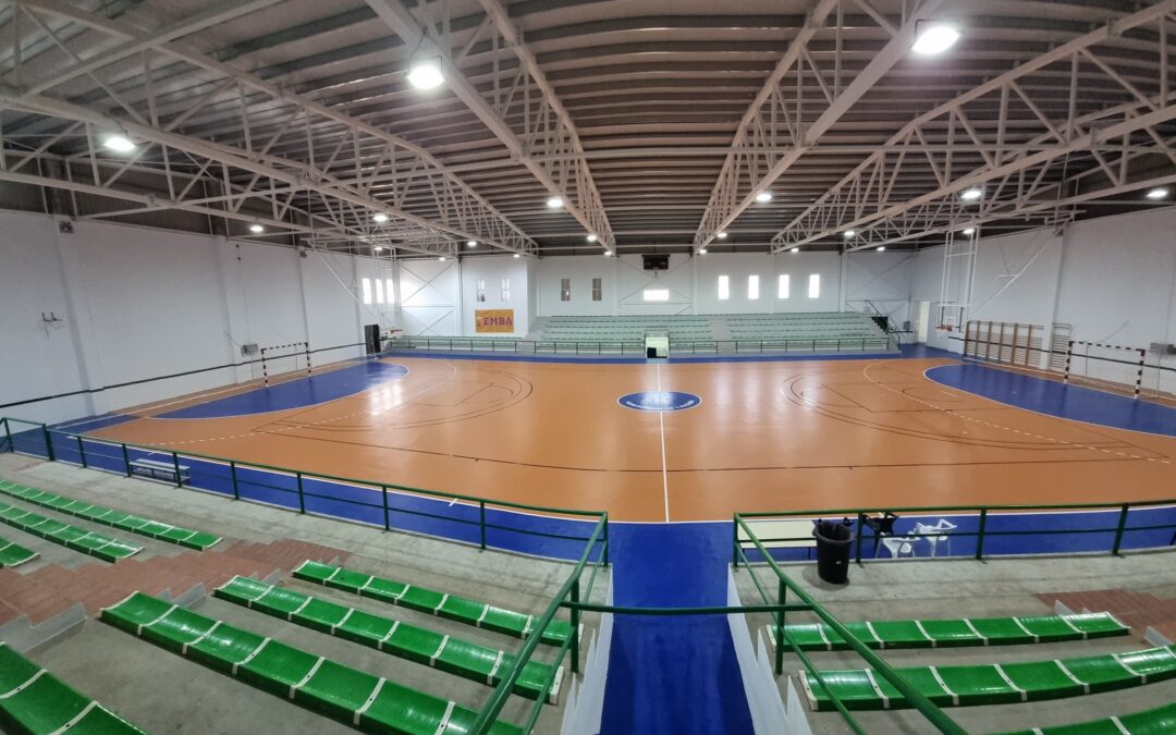 PAVIMENTO PABELLON AYTO. LA ALCUDIA GLOBAL GRASS PU GYM REFRESH