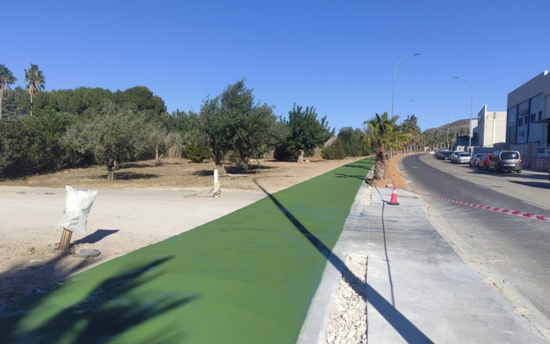 CARRIL BICI AYUNTAMIENTO DE MONTSERRAT SISTEMA COMPOTOP ECO