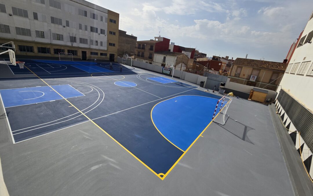 REHABILITACION PATIO COLEGIO MONTE SION  TORRENTE