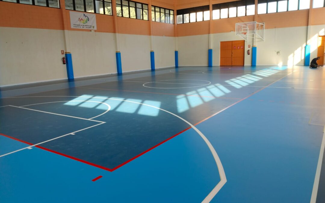 PABELLON Y PISTA POLIDEPORTIVA AYUNTAMIENTO DE CALLOSA CON SISTEMA CONIPUR HG