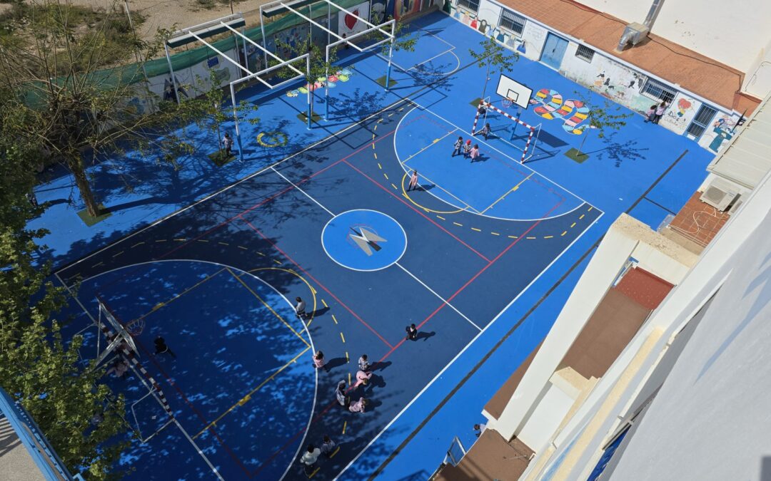 REHABILITACION PATIO COLEGIO MARIA INMACULADA ALFAFAR