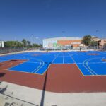 PISTA POLIDEPORTIVA PARA AYTO. DE SAGUNTO EN POLIDEPORTIVO JOSE VERA 1.600 m2