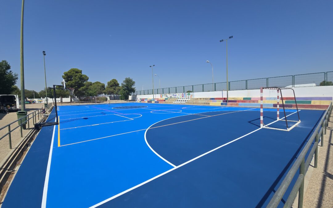 CEIP CASTILLO DEL REAL MARINES PISTAS DEPORTIVAS SISTEMA GLOBAL GRASS SPORTPLUS ECO