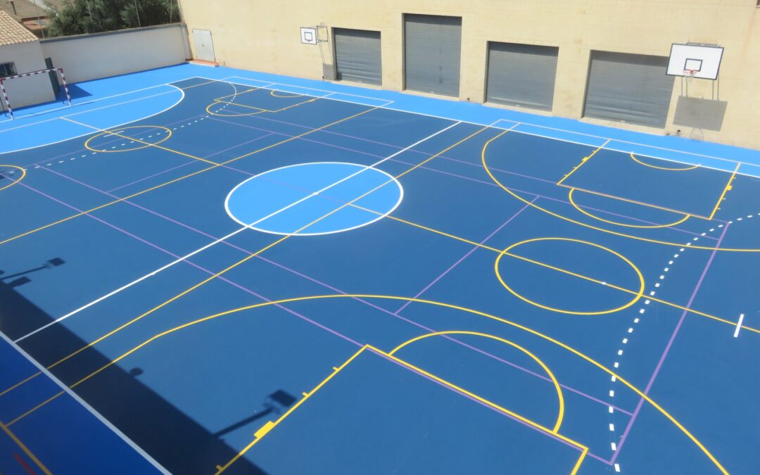 COLEGIO NUESTRA SEÑORA DEL SOCORRO BENETUSSER PISTAS DEPORTIVAS EN VARIOS PATIOS