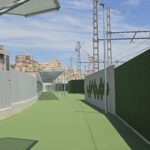 Global Grass ejecuta el pavimento del vial entre la Estación Joaquín Sorolla y la Estación del Norte de Valencia
