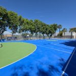Global Grass rehabilita la pista polideportiva exterior del barrio Alquería Soria en Massanassa