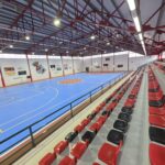 Global Grass renueva la pista deportiva del pabellón municipal de Ribarroja del Ebro